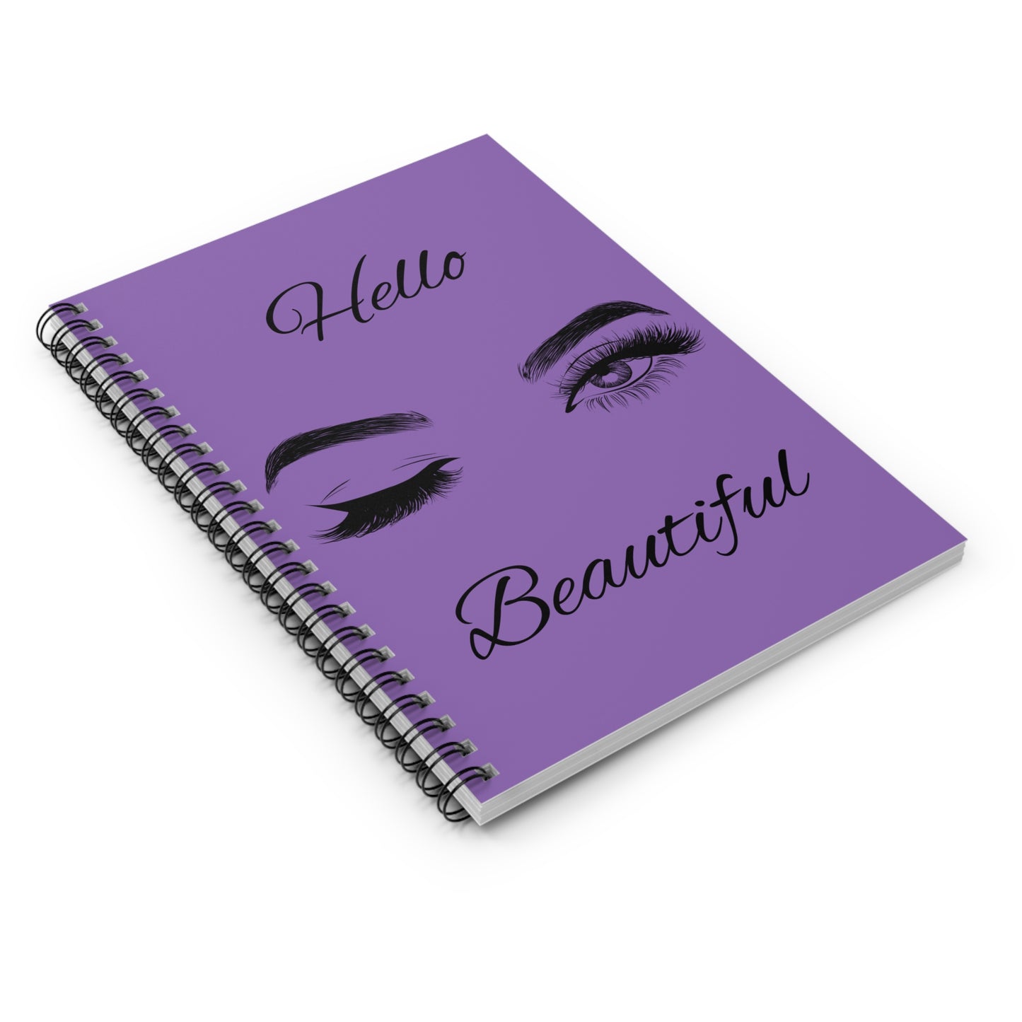 Copy of Bold Lip Print Spiral Notebook - Ruled Line, Cute Stationery, Gift for Her, Artistic Journal, Creative Writing, Valentine's Day, Graduation