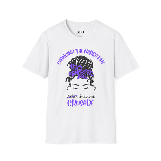Survivor Crusade T-Shirt - Changing the Narrative Design