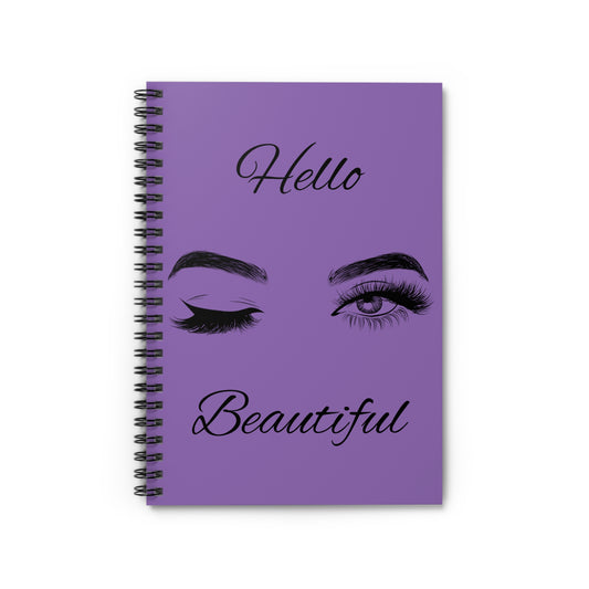 Copy of Bold Lip Print Spiral Notebook - Ruled Line, Cute Stationery, Gift for Her, Artistic Journal, Creative Writing, Valentine's Day, Graduation